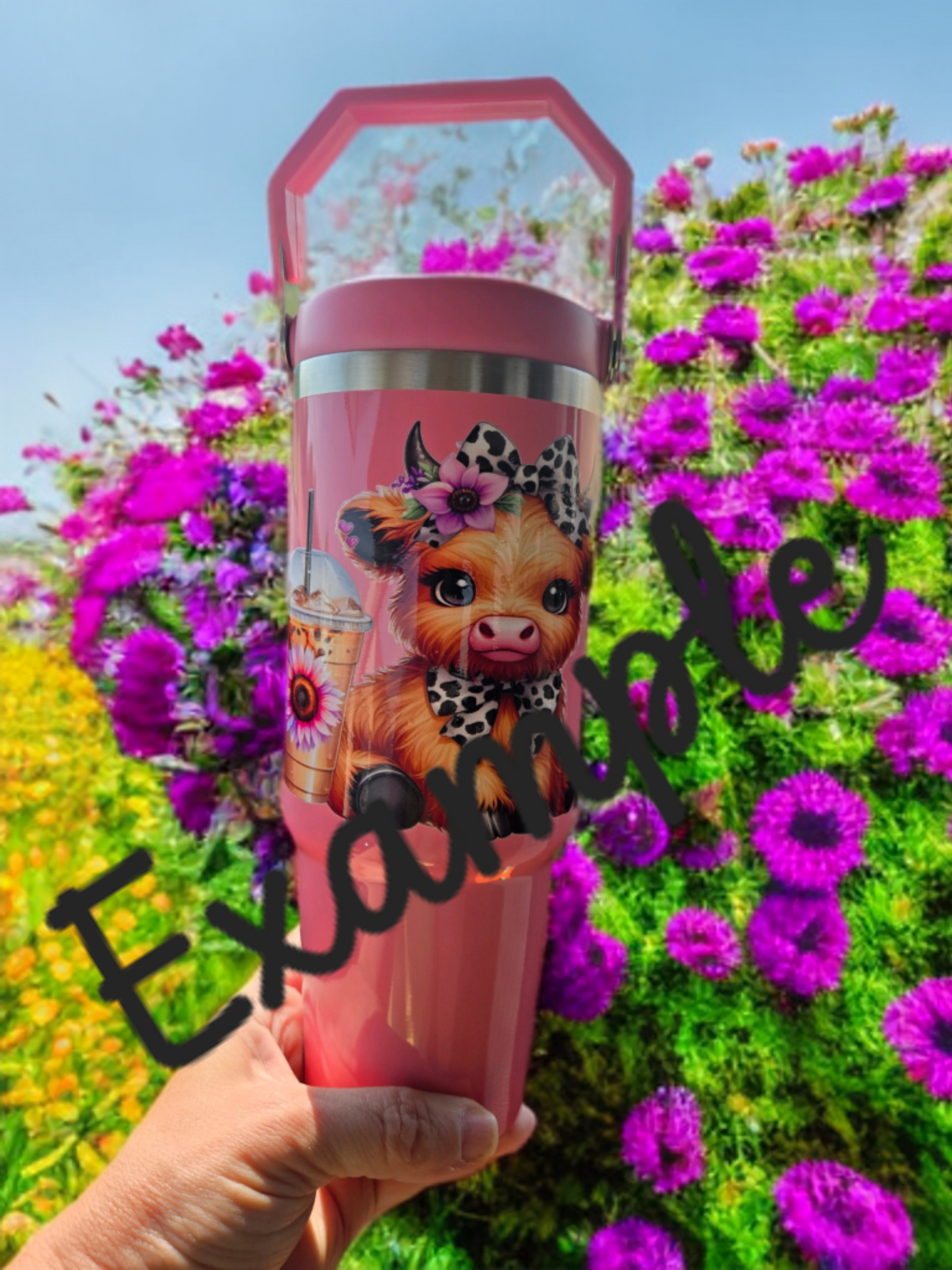 Sublimated 30oz Colored Tumbler